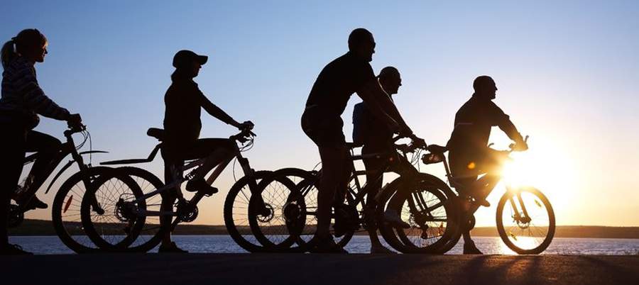 Family bike ride hotsell