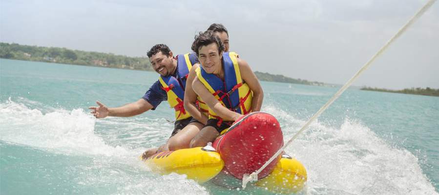 Water sports in magaluf Ca's Saboners Beach Aparthotel Palmanova